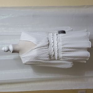 Swiss dot mini dress